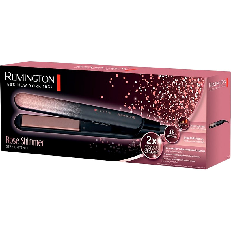 Зовнішній вигляд Випрямляч REMINGTON S5305 Rose Shimmer