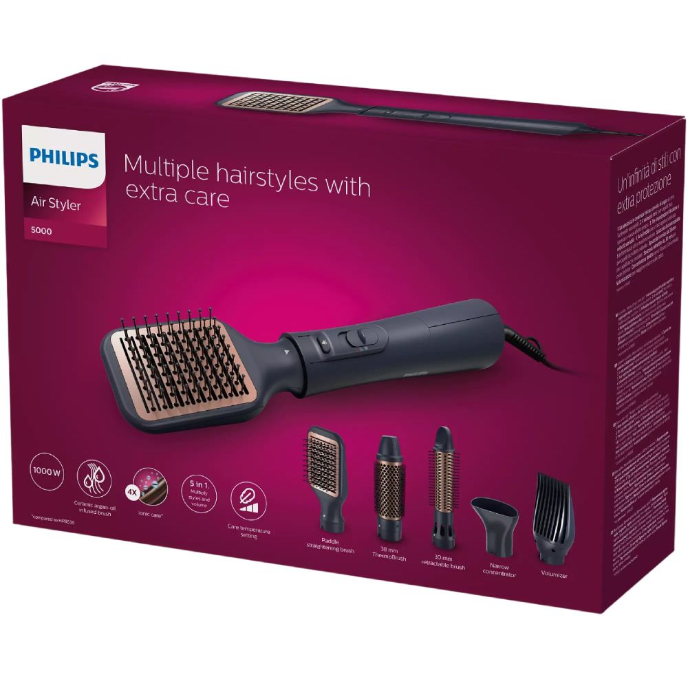 Зовнішній вигляд Фен-щітка PHILIPS BHA530/00