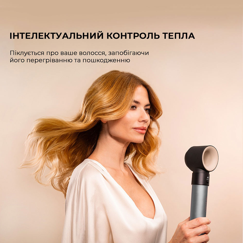 Фото Фен-щетка CECOTEC Bamba CeramicCare AirGlam Aluminum (CCTC-03467)