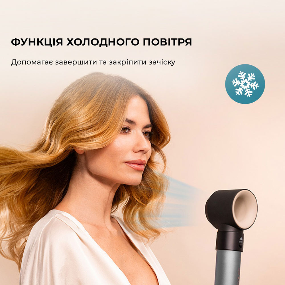 Изображение Фен-щетка CECOTEC Bamba CeramicCare AirGlam Aluminum (CCTC-03467)