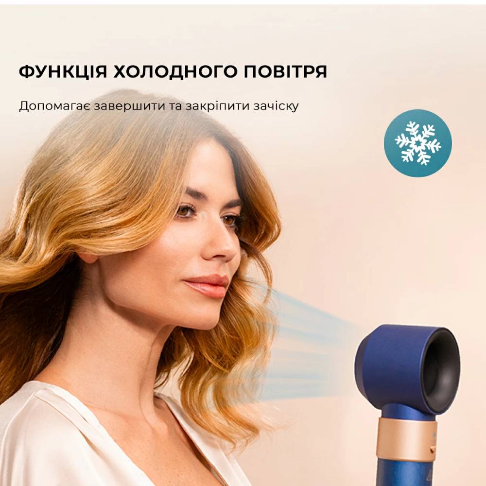 Изображение Мультистайлер CECOTEC Bamba CeramicCare AirGlam Blue (CCTC-03466)