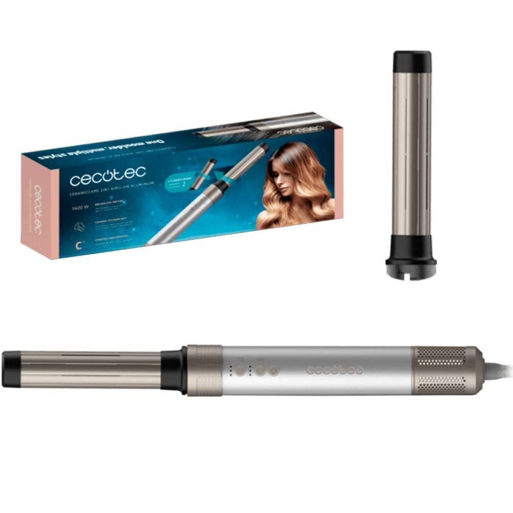 Стайлер CECOTEC Bamba CeramicCare 2in1 AirGlam Aluminum (CCTC-00245)