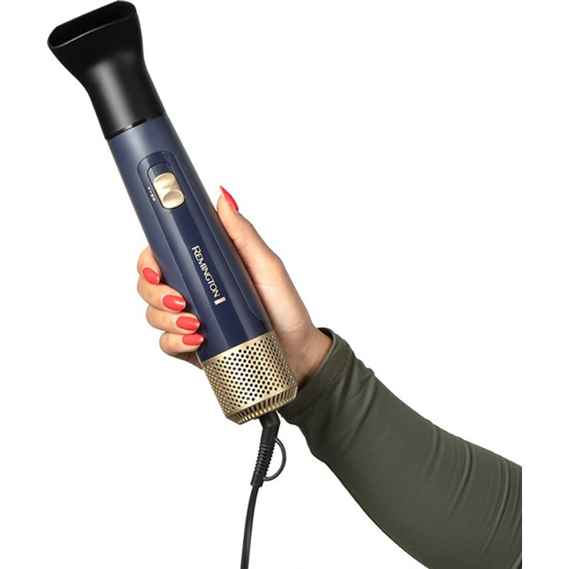 Фен-щетка REMINGTON AS5805 Sapphire Luxe Air Styler Особенности ионизация