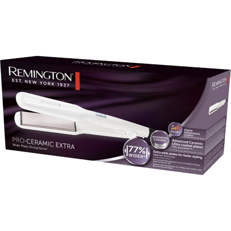 Выпрямитель REMINGTON S5527 PRO-Ceramic Extra White (45792560100) Особенности быстрый нагрев