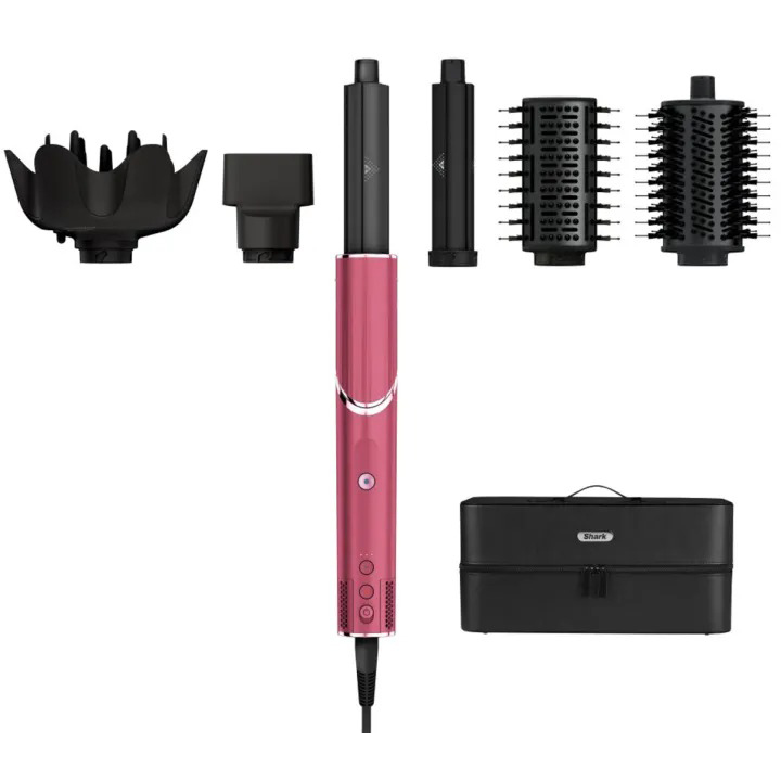 Мультистайлер SHARK FlexStyle Limited Edition Malibu Pink 5-in-1 + Gift Set HD440BPEU