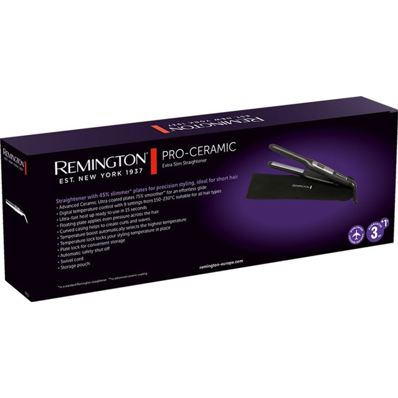 Зображення Випрямляч REMINGTON S5515 PRO-Ceramic Extra Slim Straightener (45804560100)