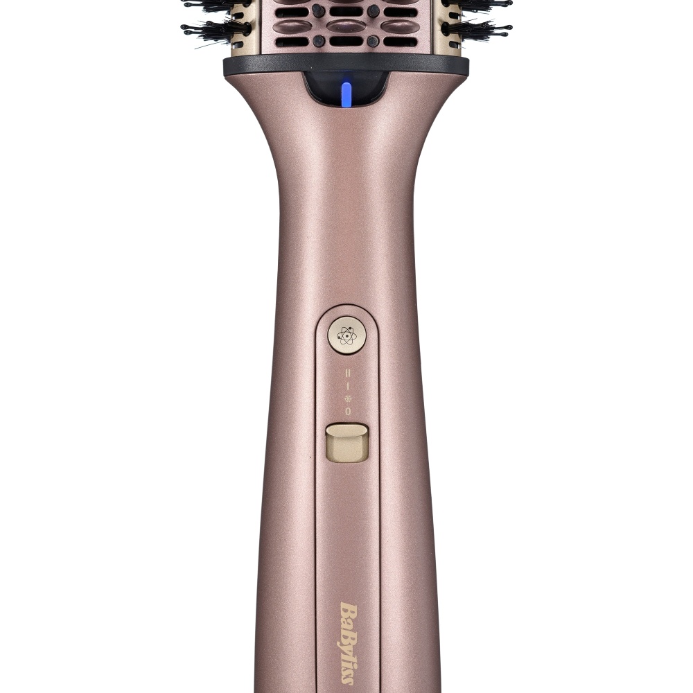 Фен-щетка BABYLISS AS95E Особенности ионизация