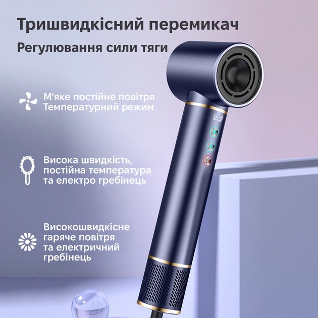 Мультистайлер INSPIRE WT-634-5IN1-Blue Особенности термостат