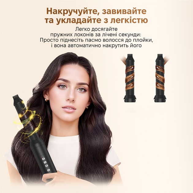 Внешний вид Мультистайлер INSPIRE WT-640 5 in 1 Black