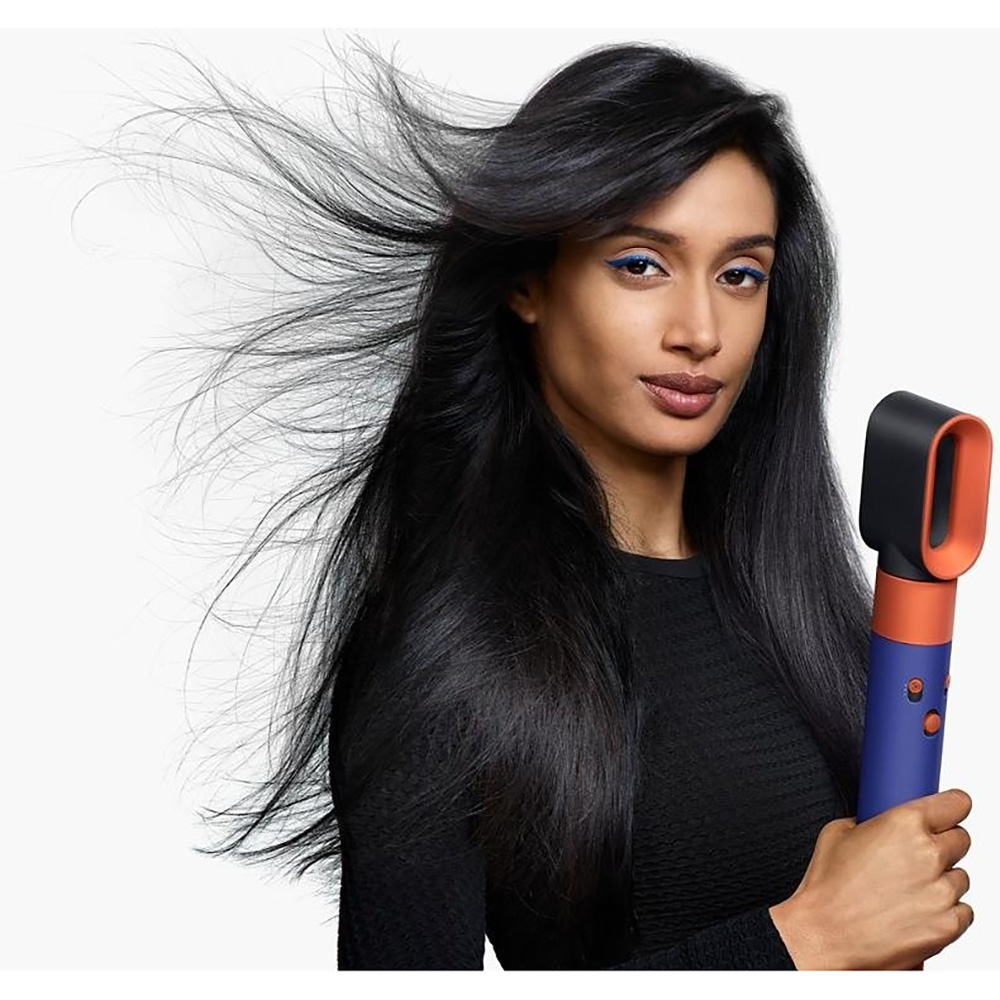 Мультистайлер DYSON HS08 Airwrap ID Straight/Wavy Vinca Blue/Topaz (533670-01) Особливості холодне повітря