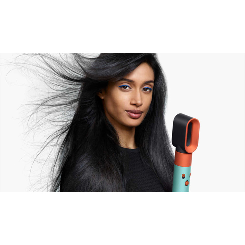Мультистайлер DYSON HS08 Airwrap ID Curly/Coily Ceramic Patina/Topaz (533736-01) Особливості іонізація