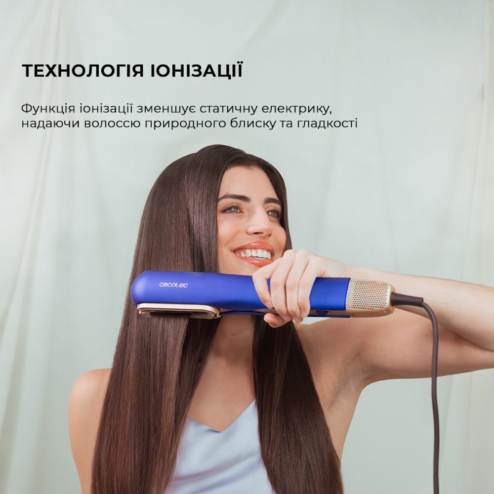 Зовнішній вигляд Мультисталер CECOTEC RitualCare Air Lisse 2in1 Blue (A01_EU01_100159)
