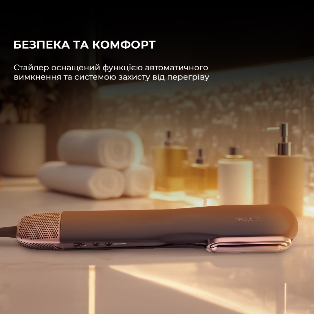В Фокстрот Мультистайлер CECOTEC RitualCare Air Lisse 2in1 Black (A01_EU01_100158)