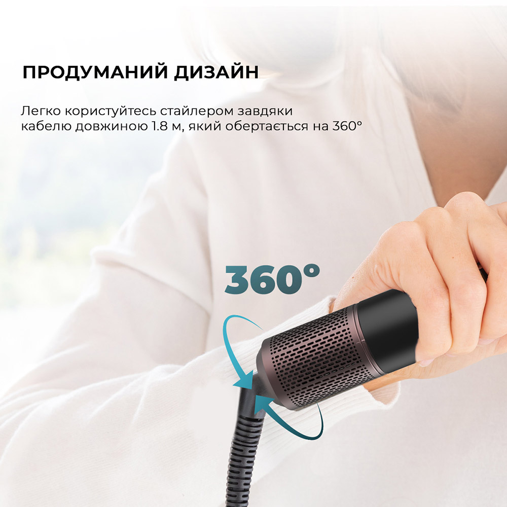 Изображение Мультистайлер CECOTEC Bamba CeramicCare AirGlam Black (CCTC-03464)
