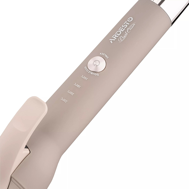 Плойка ARDESTO Pearl Cream Beige (HC-Y700PERL) Тип щипцы (плойка)