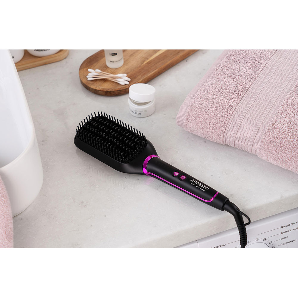 Зображення Електрогребінець ARDESTO Violet Pro HSB-Y220PRO Black