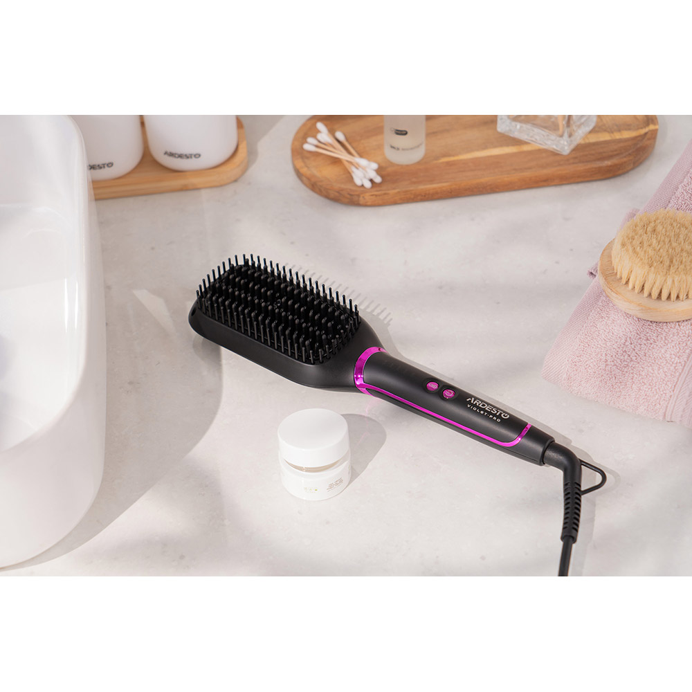 У Фокстрот Електрогребінець ARDESTO Violet Pro HSB-Y220PRO Black