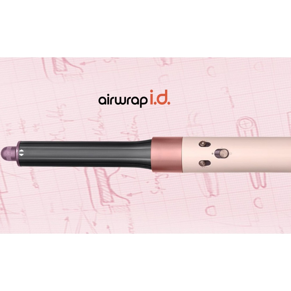 Мультистайлер DYSON Airwrap I.D. HS08 Complete Long Ceramic Pink/Rose Gold (601848-01) Дополнительно кейс для хранения; размер: 272 х 48 х 41; вес: 620 г