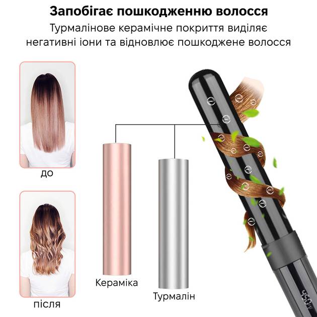 Плойка O-ONULISS 17489B (O-ONULISS-17489B) Особенности быстрый нагрев