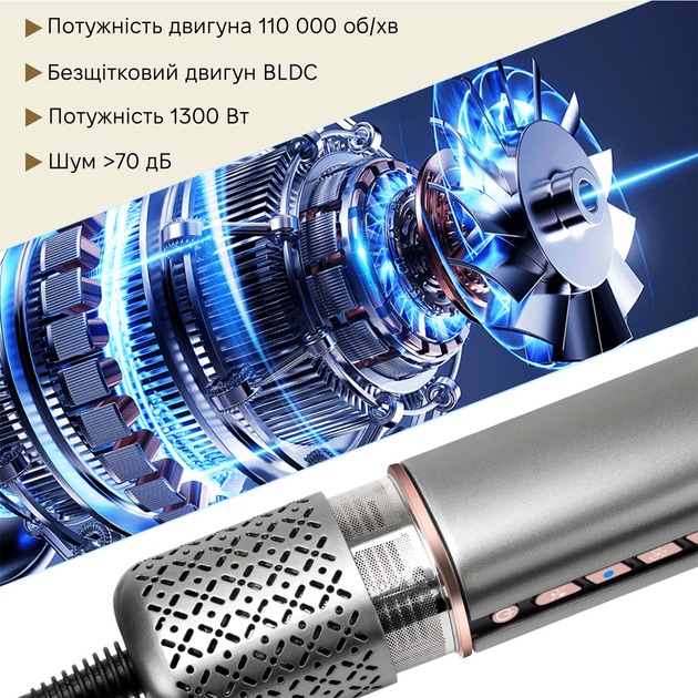 Внешний вид Фен-выравниватель O-ONULIS S17914A