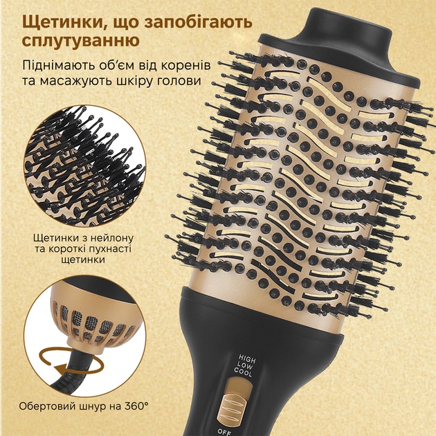 Фото Фен-щетка O-ONULISS 17763C