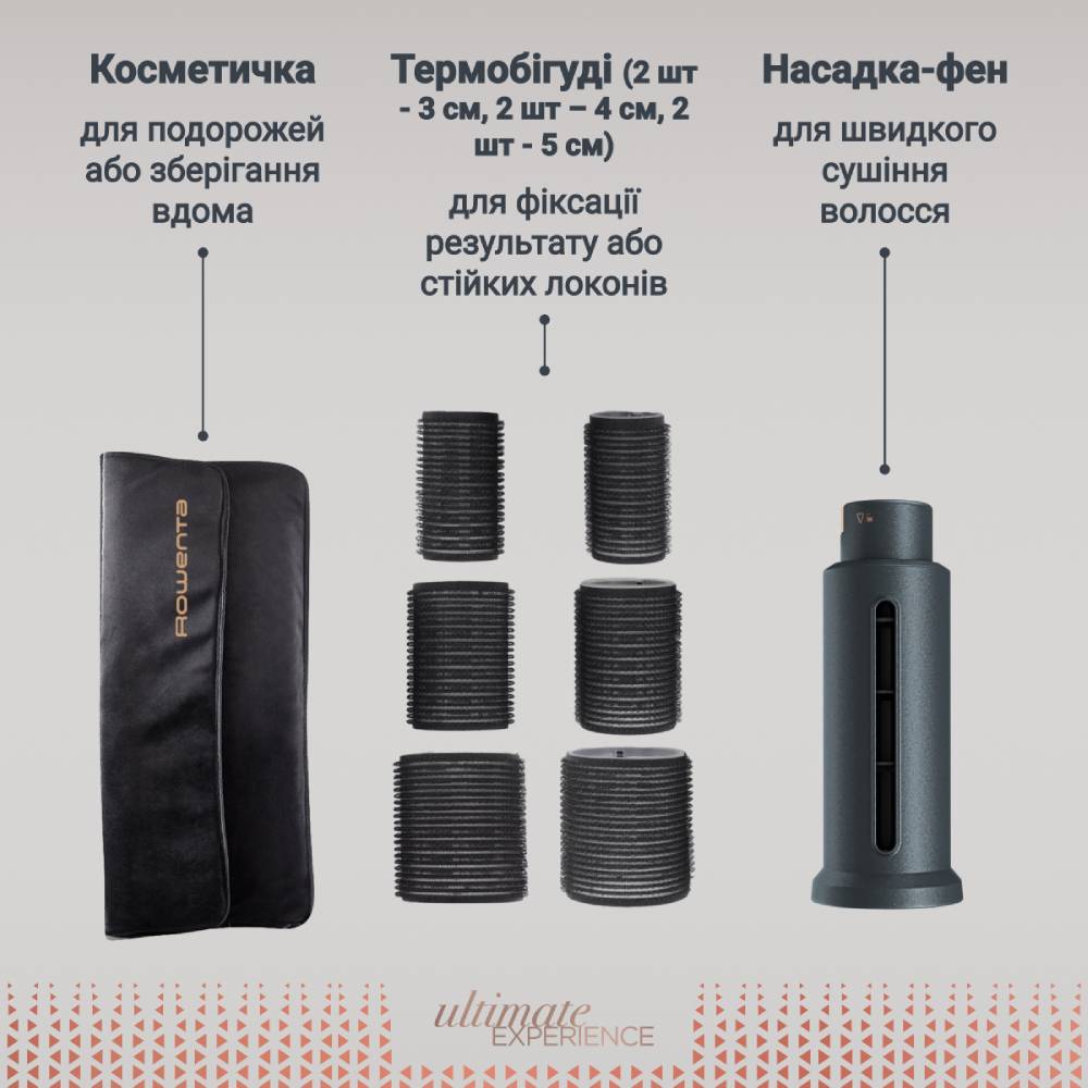 Фен-щетка ROWENTA UB9920E0 Тип фен-щетка