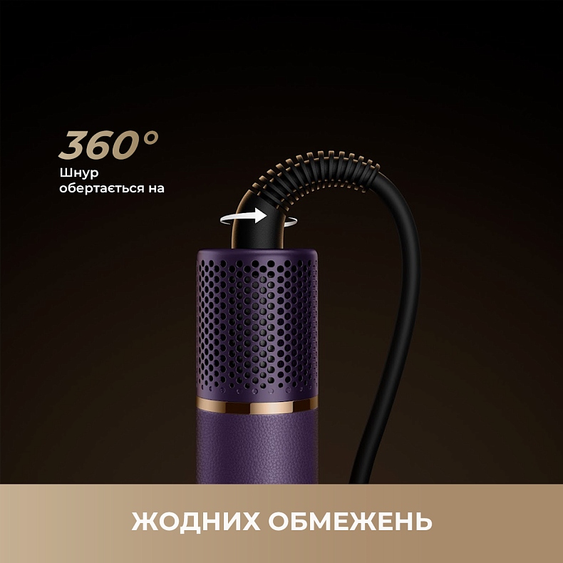 Мультистайлер DREAME Airstyle Pro 7в1 Purple (AMF18A-PPL) Мультистайлер DREAME Airstyle Pro 7в1 Purple (AMF18A-PPL) Дополнительно кейс для хранения в комплекте; вес: 980 г; размеры: 260 х 45 х 45; Двухслойный воздухозаборный фильтр от попадания посторонних частиц