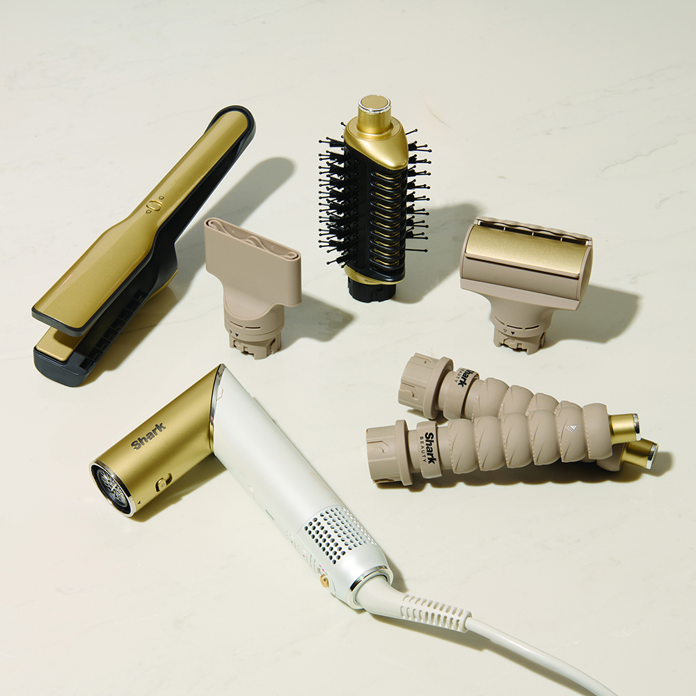 Мультистайлер SHARK Glam Sleek Straight Waves & Curls Multi-styler (HD6051SEU) Длина шнура 2.44