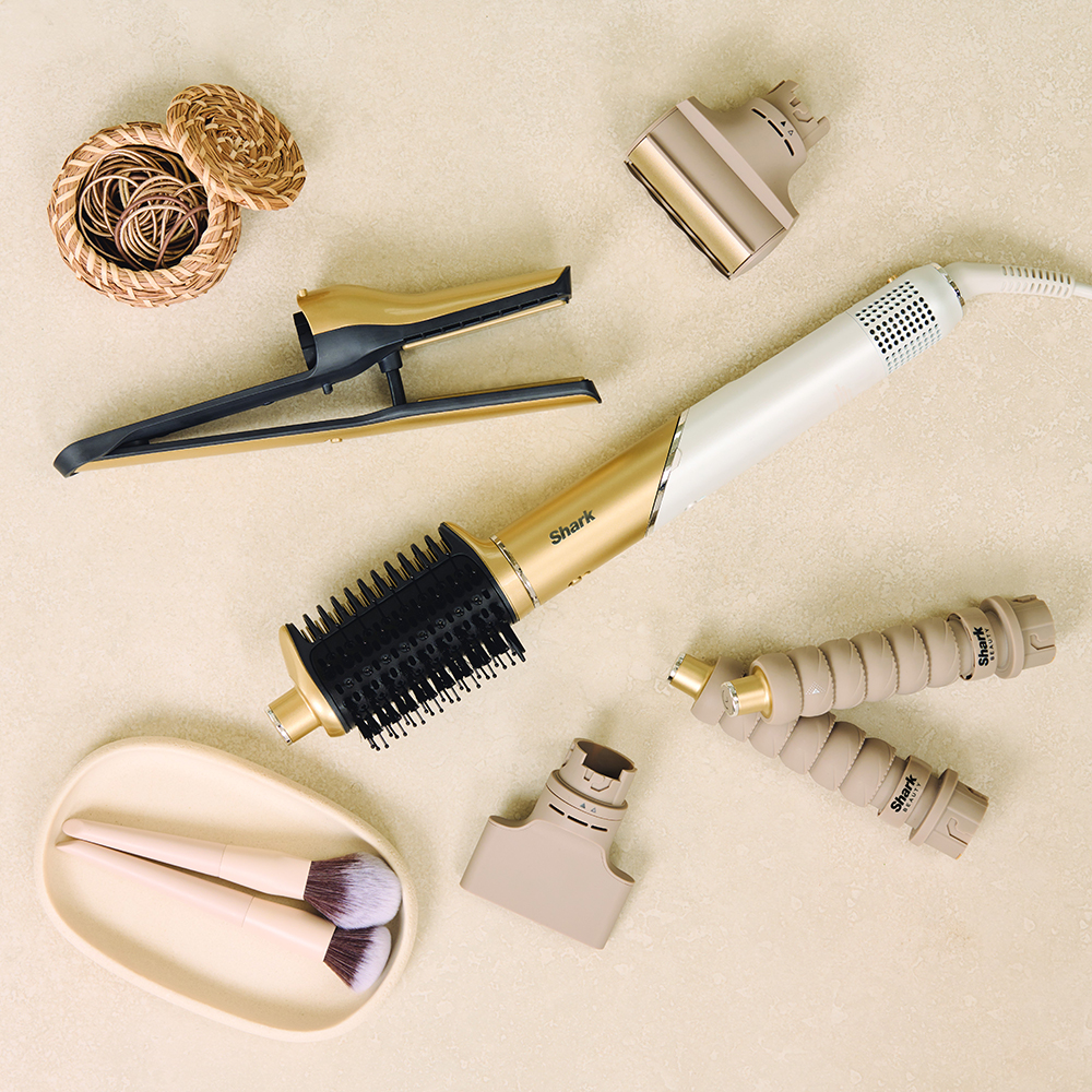 Мультистайлер SHARK Glam Sleek Straight Waves & Curls Multi-styler (HD6051SEU) Особенности автоотключение