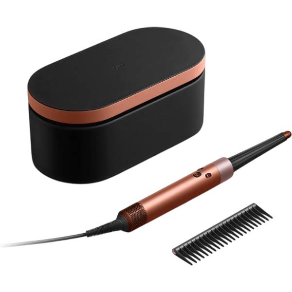 Мультісталер DYSON Airwrap HS08 T1/T2 Amber Silk Додатково Інтелектуальний контроль нагріву, ефект Коанда, можна створити персоналізовану послідовність завивки та метод укладання за допомогою програми MyDyson