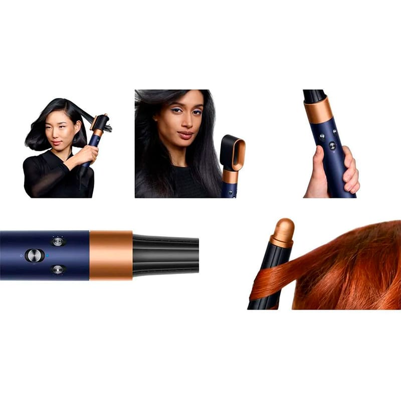 Мультистайлер DYSON HS08 Airwrap ID Straight/Wavy Prussian blue/Rich copper (107163-01) Довжина шнура 2.6