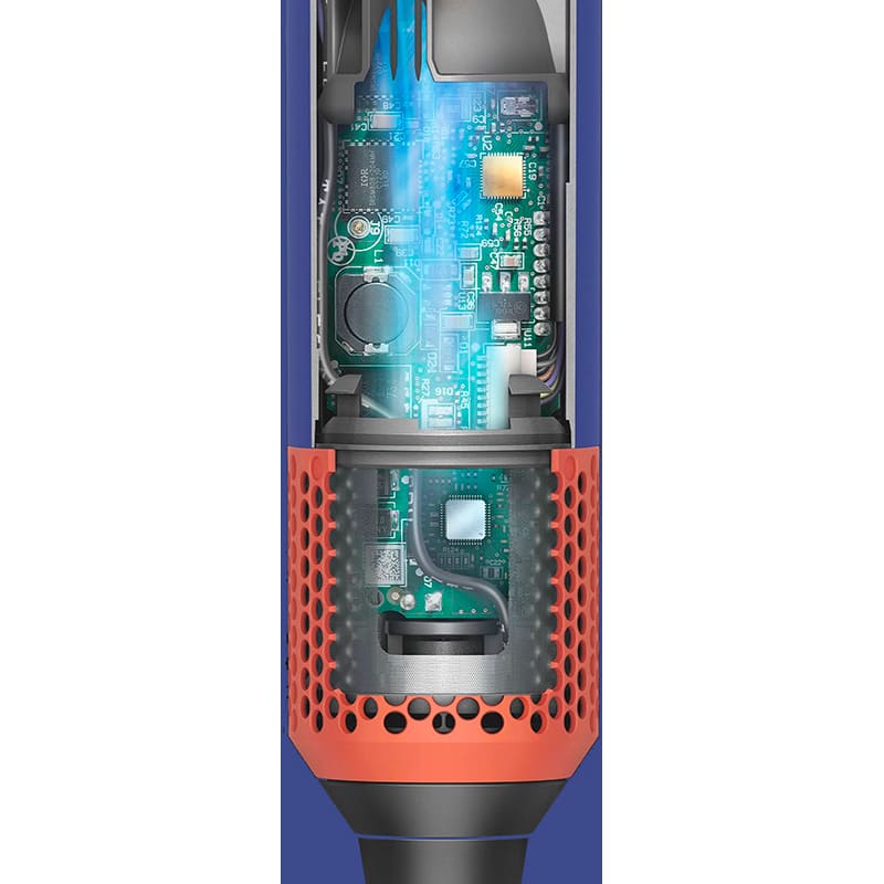 Фото Мультистайлер DYSON HS08 Airwrap ID Straight/Wavy Prussian blue/Rich copper (107163-01)