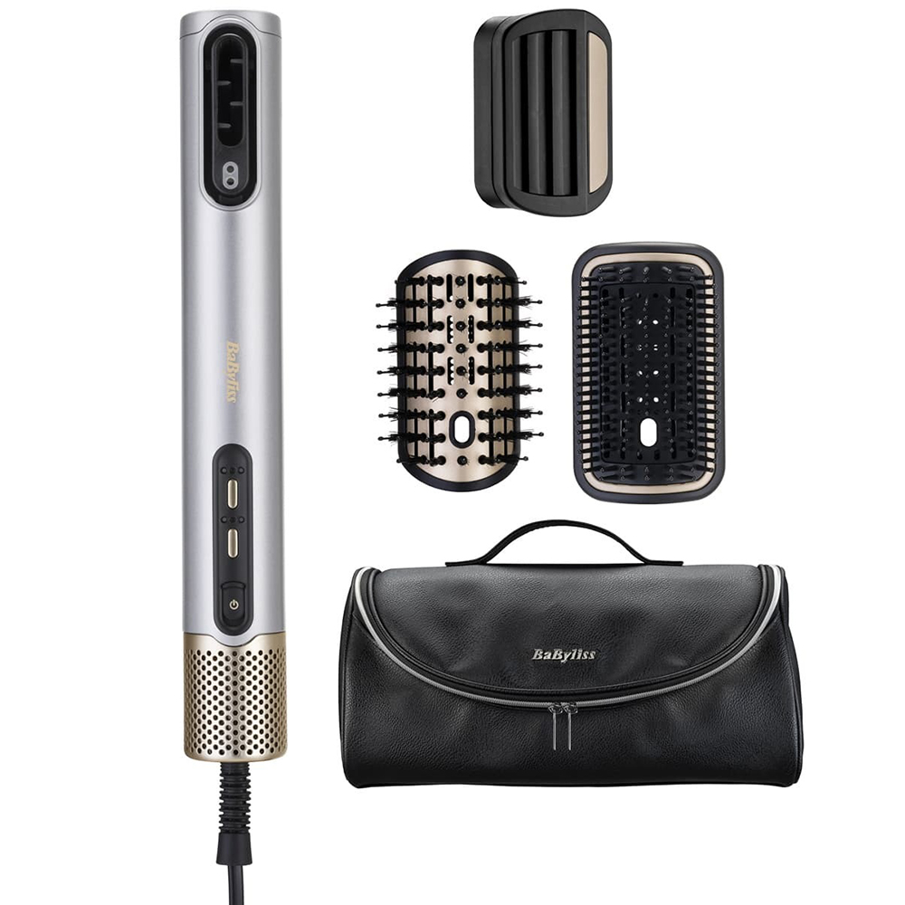 Фен-щітка BABYLISS AS6555E Додатково магнітний фільтр; Знімний фільтр; LED-індикатор