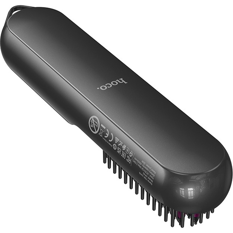 Плойка-щетка HOCO HP45 Gray Прически для гладкой прически