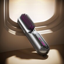 Плойка-щетка HOCO HP45 Gray