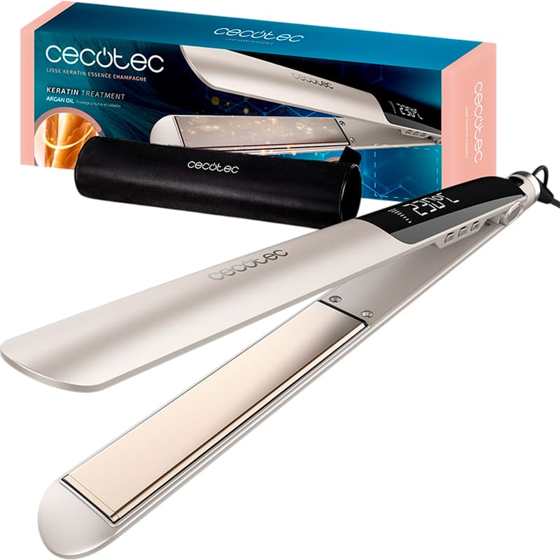 Выпрямитель CECOTEC Lisse Keratin Essence Champagne (A01_EU01_110363) Тип выпрямитель (утюжок)