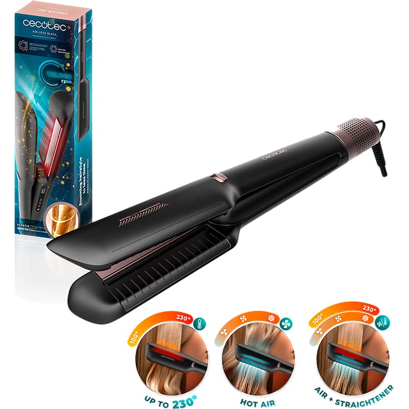 Выпрямитель CECOTEC Air Lisse Black (A01_EU01_100988) Особенности петля для подвешивания