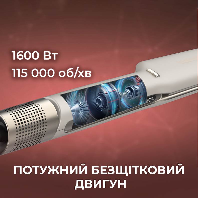 Выпрямитель CECOTEC Air Lisse Champagne (A01_EU01_100989) Особенности автоотключение