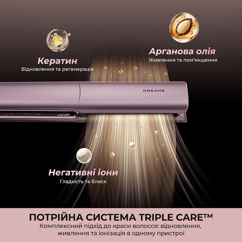 Фен-випрямляч DREAME Aero Straight Pro Rosy Purple AMS02A-RP — фото 6