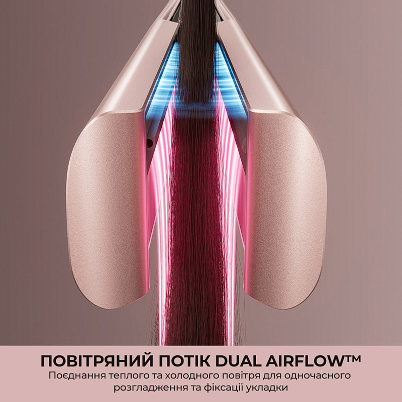 Фен-випрямляч DREAME Aero Straight Pro Rosy Purple AMS02A-RP — фото 2