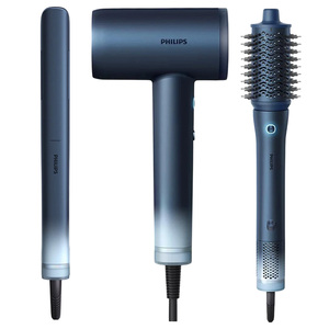 Набір PHILIPS Фен + фен-щітка + випрямляч BHB887/00+BHD829/00+BHS838/00