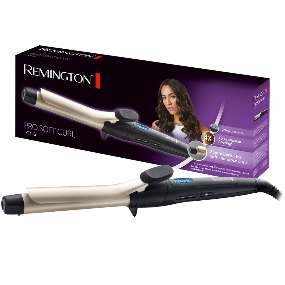 Плойка REMINGTON Ci 6325 Pro Soft Curl Digital Tong Особенности автоотключение