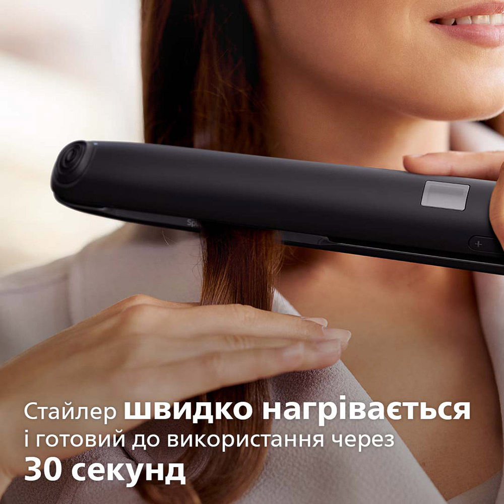 Фото Випрямляч PHILIPS StraightCare Vivid Ends BHS675/00