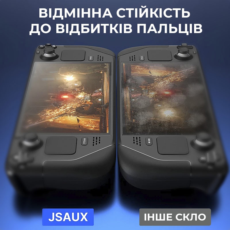 Защитное стекло JSAUX GP0110 для Steam Deck матовое (6126755803407) Совместимость Valve Steam Deck