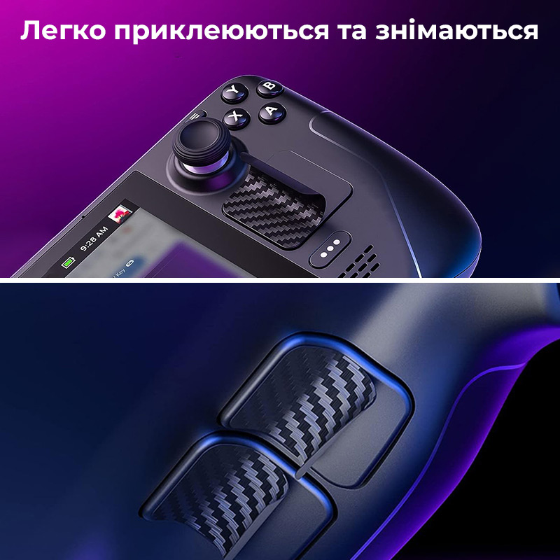 Зовнішній вигляд Набір наклейок та накладок JSAUX GP0003 для Steam Deck (6126755803409)