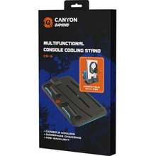 Підставка для охолодження CANYON CS-5 RGB PS5 Charge Black (CND-CSPS5B)