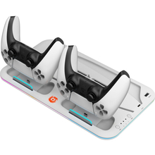 Підставка для охолодження CANYON CS-5 RGB PS5 Charge White (CND-CSPS5W)