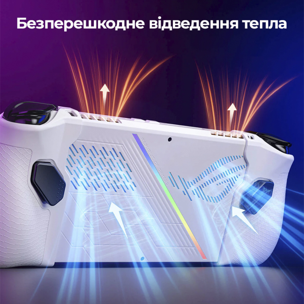 Фото Силіконові ручки JSAUX для ROG Ally PC0201 Білий (6126755803413)