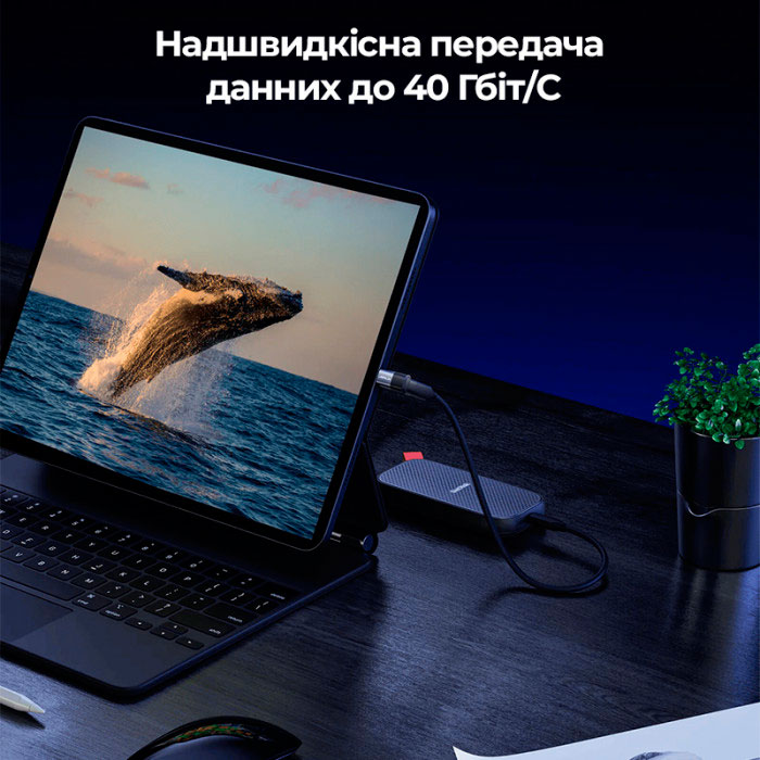 Фото Адаптер JSAUX USB Type-C (DD0008)