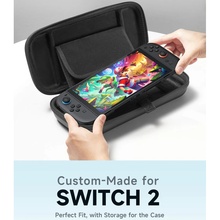 Сумка-чохол JSAUX BG0117 для Nintendo Switch 2 Black (6126755803427)